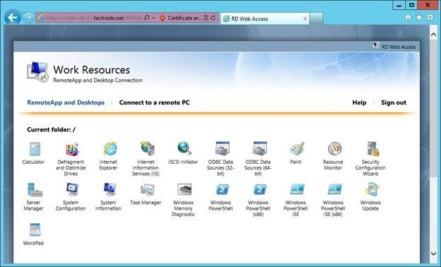 Remote Apps en Windows 2008 Server