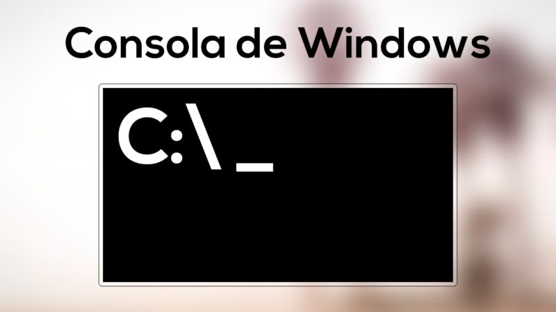 Introducción a comandos en Windows. Comandos básicos