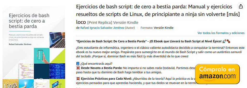 Ejercicios de bash scripts: de cero a bestia parda